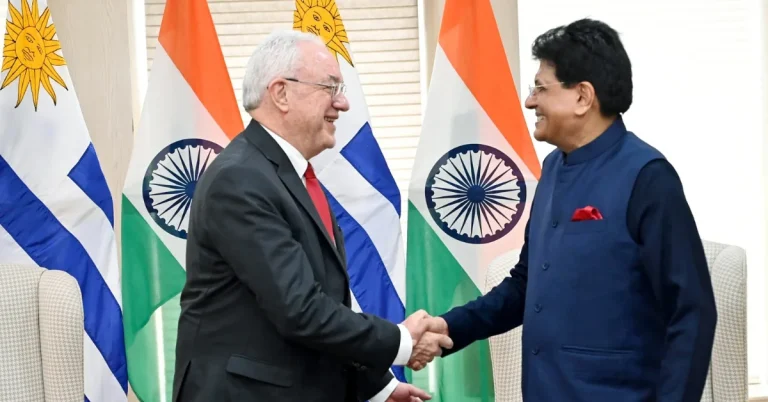 India and MERCOSUR trade talks announced by Piyush Goyal and Mario Lubetkin