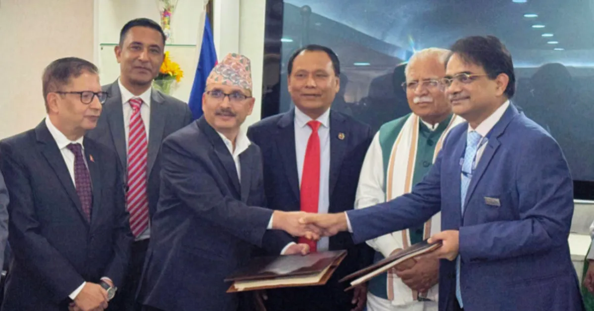 India-Nepal power agreement signed in New Delhi