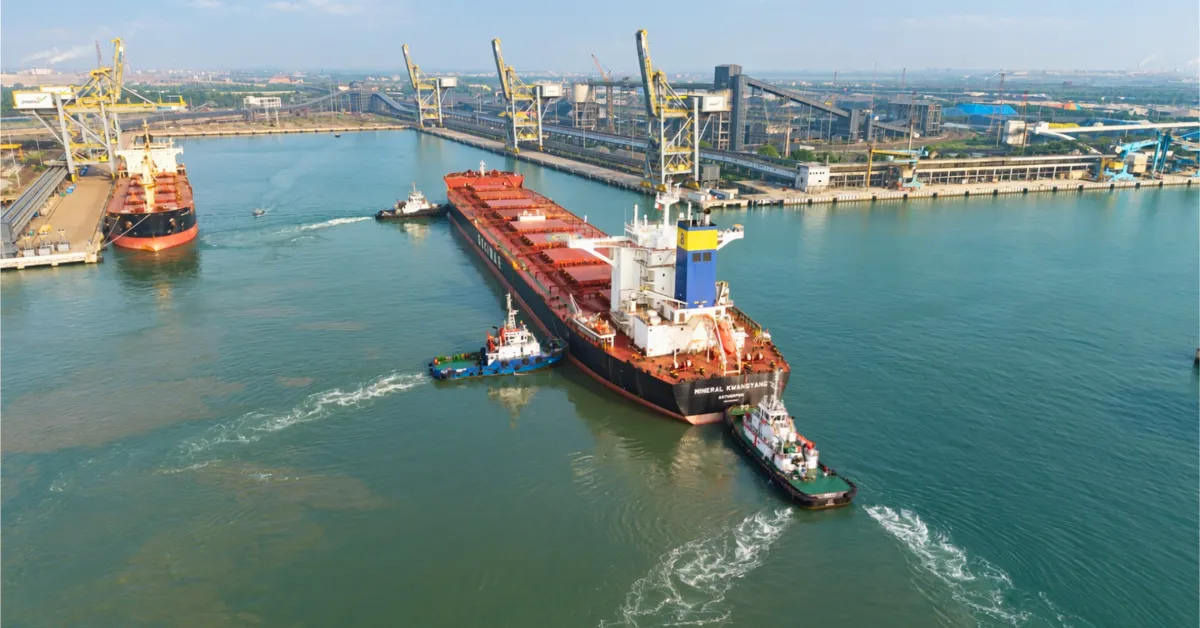 MV Mineral Kwangyang berthed at Paradip Port Western Dock-1