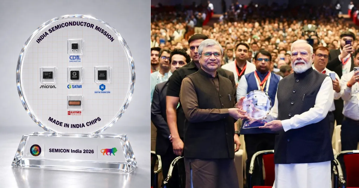 Semiconductor facilities represented at Semicon India 2026 with Prime Minister Narendra Modi