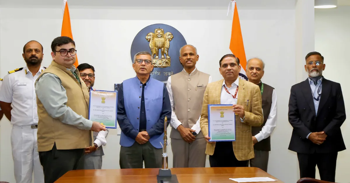 MoD BrahMos Fire Control System and launchers contract signing in New Delhi