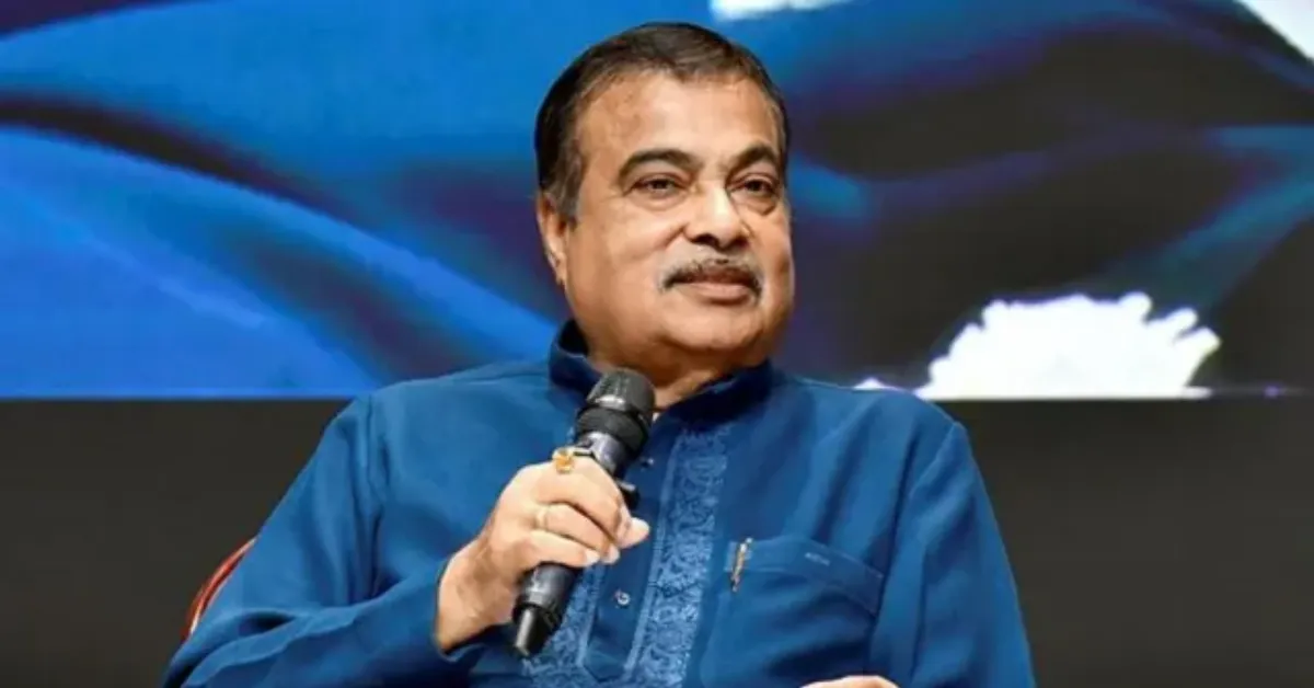 Nitin Gadkari speaking at the ASID-26 infrastructure development conference in Nagpur