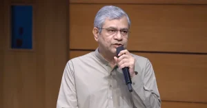 Union Minister speaking during the Cabinet briefing on India’s new transport planning authority